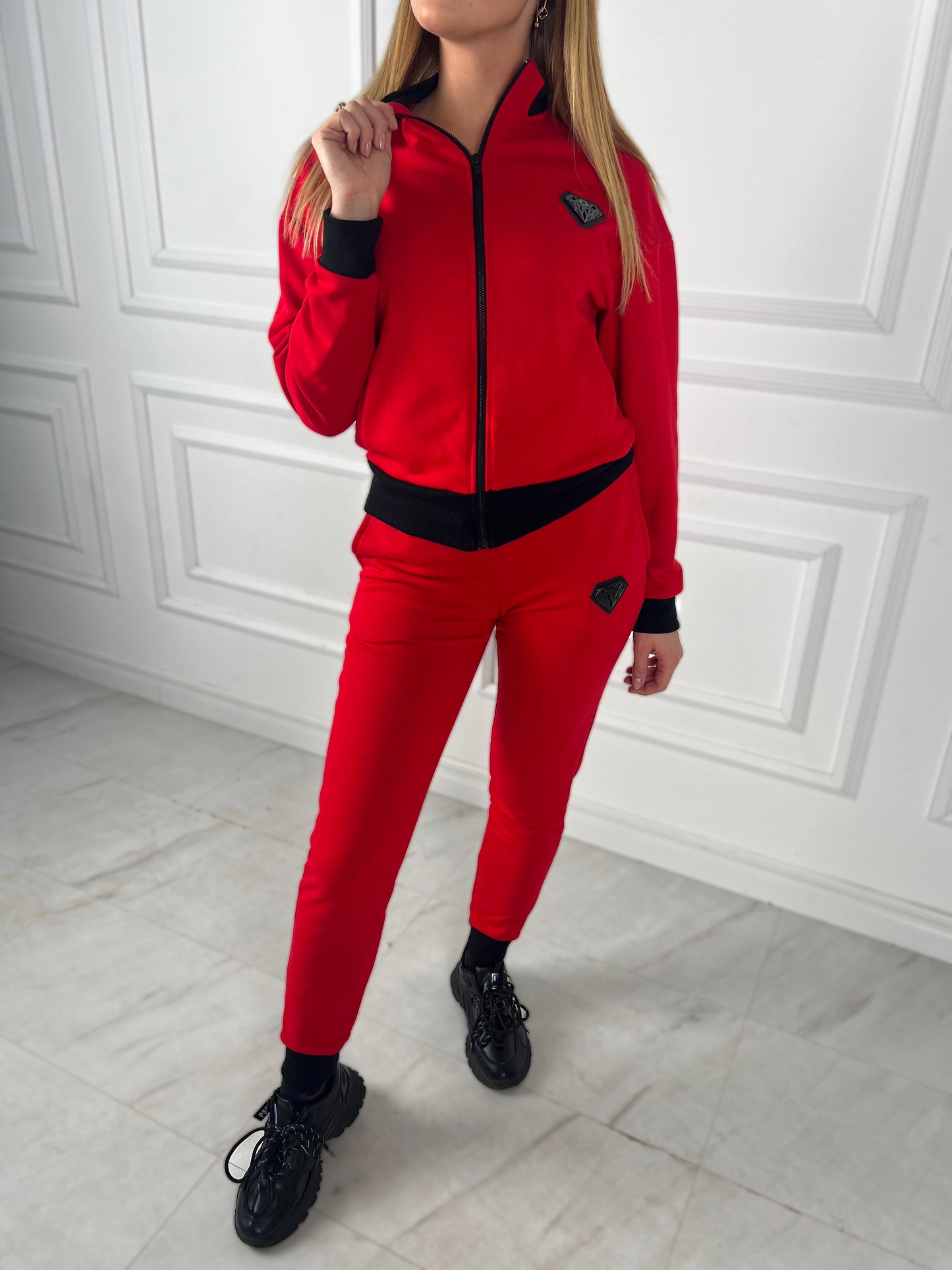 Moteriškas medvilninis laisvalaikio kostiumas 'Marcavo