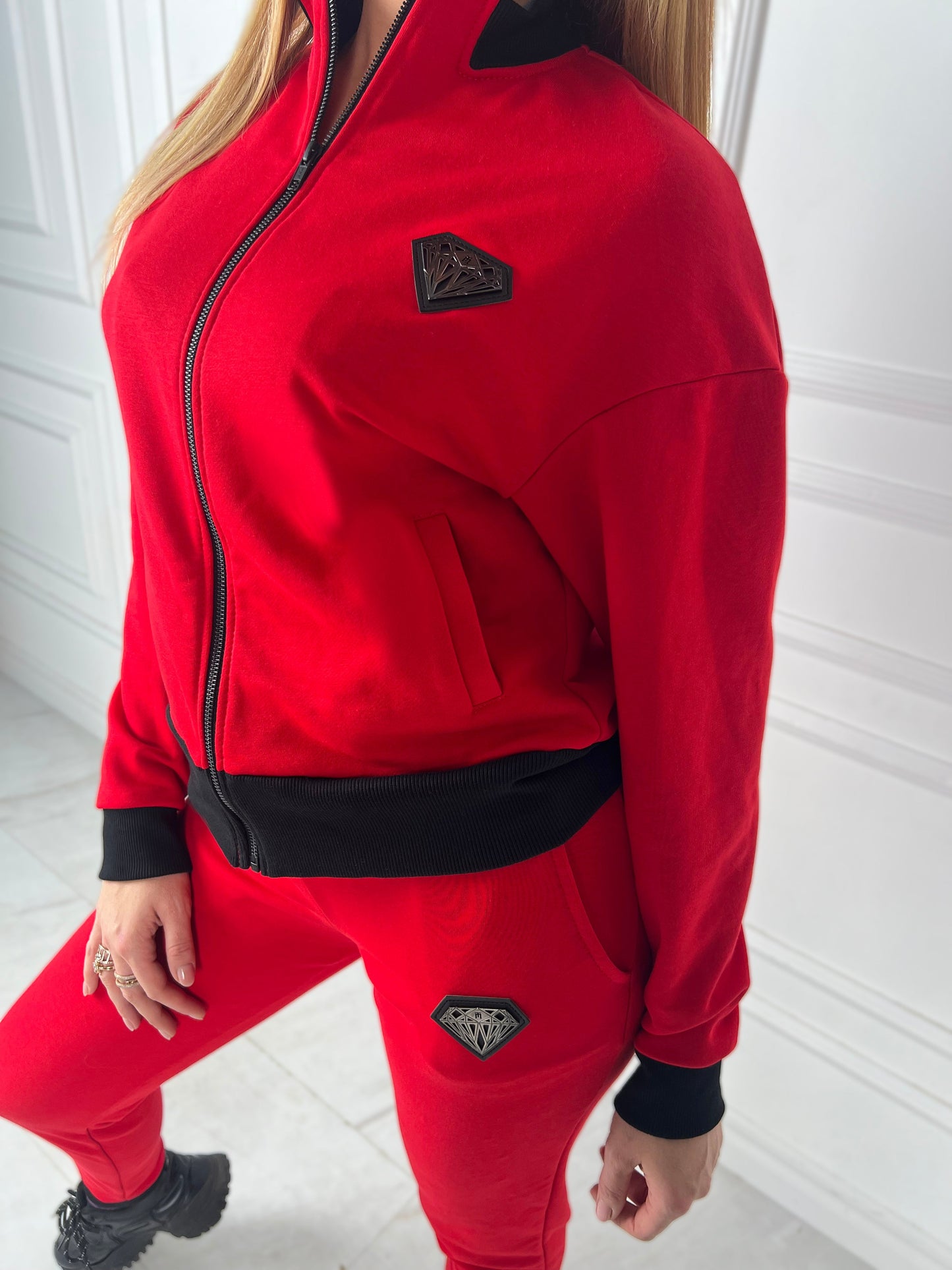 Moteriškas medvilninis laisvalaikio kostiumas 'Marcavo