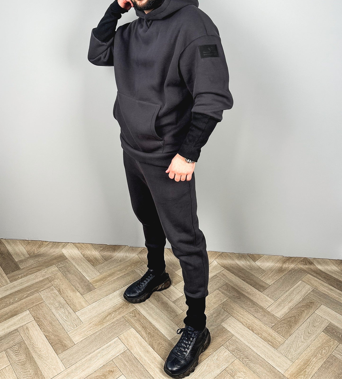 Vyriškas oversize laisvalaikio kostiumas 'Sunvedo'