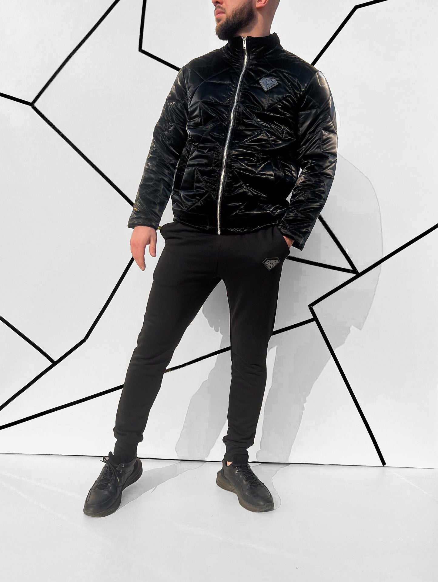 Vyriška blizgi pavasarinė/rudeninė striukė 'Rivartore'