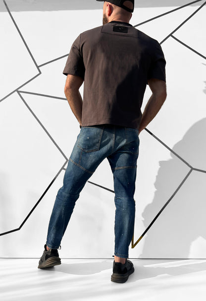 Vyriški oversize medvilniniai marškinėliai  'Sindiro'