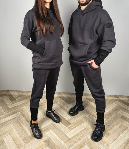 Moteriškas laisvalaikio kostiumas su kapišonu 'Sunvedo'