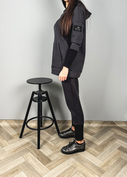 Moteriškas laisvalaikio kostiumas su kapišonu 'Sunvedo'